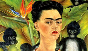 บากูเรียนทำความคุ้นเคยกับผลงานของ Frida Kahlo, Diego Rivera