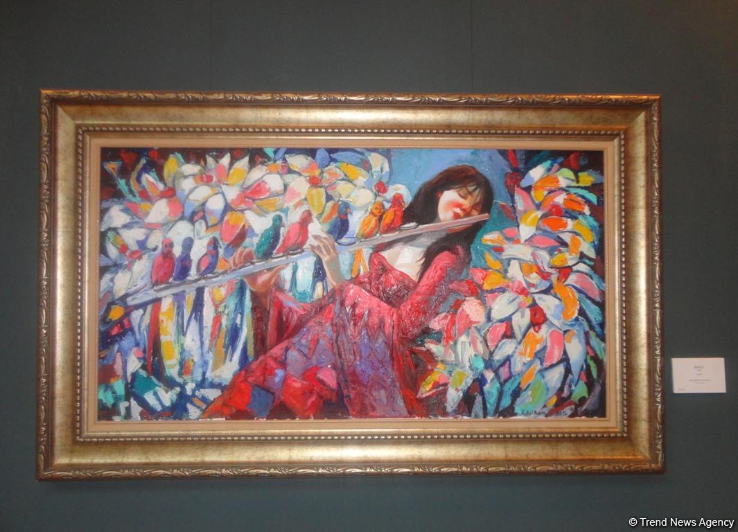 Bairam Salamov's solo exhibition opens in Baku