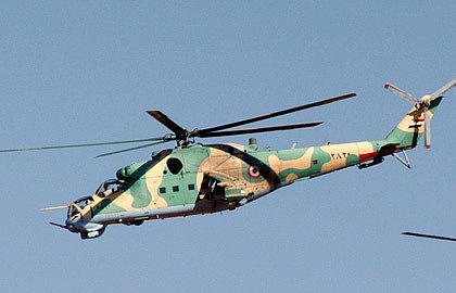 Russian Mi-25 helicopter crew killed in Syria