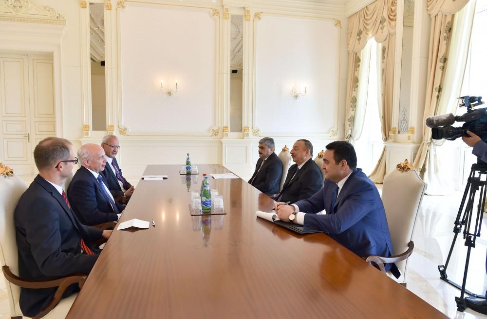 President Aliyev receives delegation of Swiss Confederation UPDATE