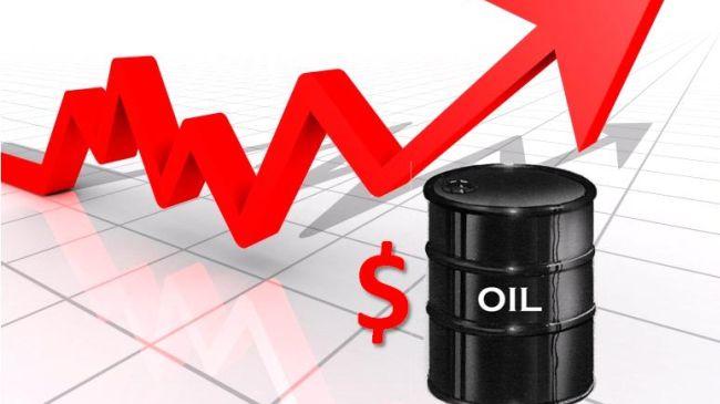 Oil prices up on world market