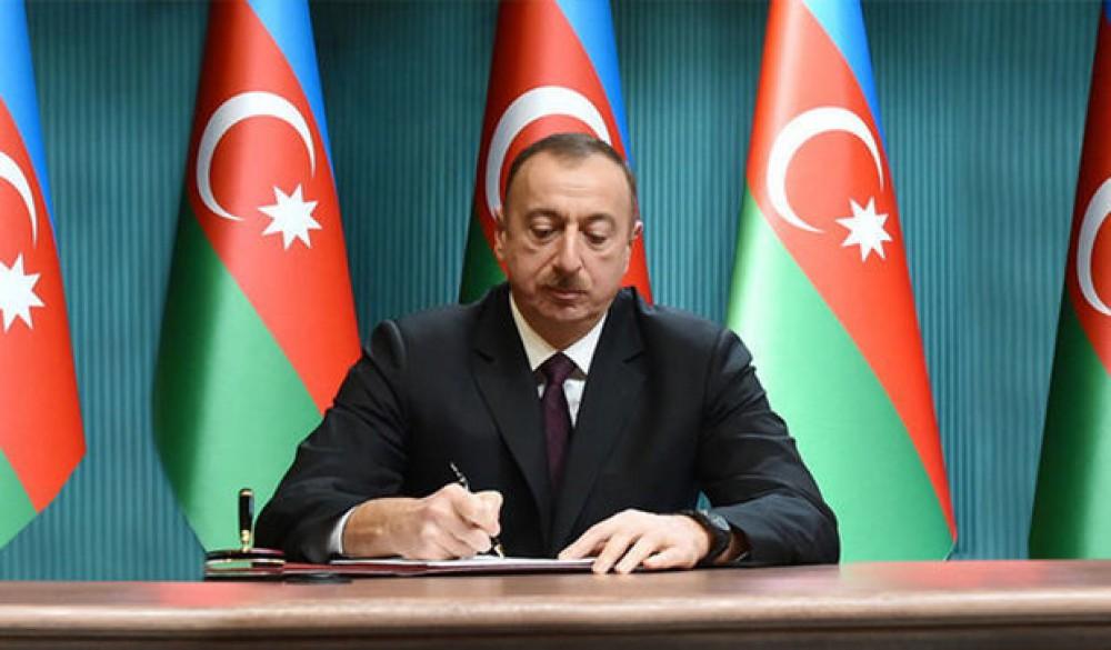 President Aliyev signs order to award national athletes who will win medals at Rio 2016