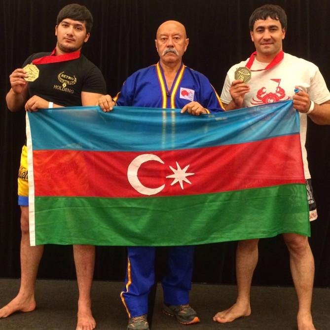 Azerbaijani fighters claim medals at Chinese Martial Arts Championship