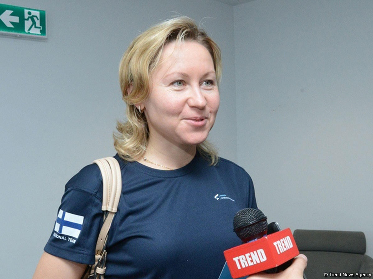 Finish coach: Other countries should develop gymnastics like Azerbaijan PHOTO