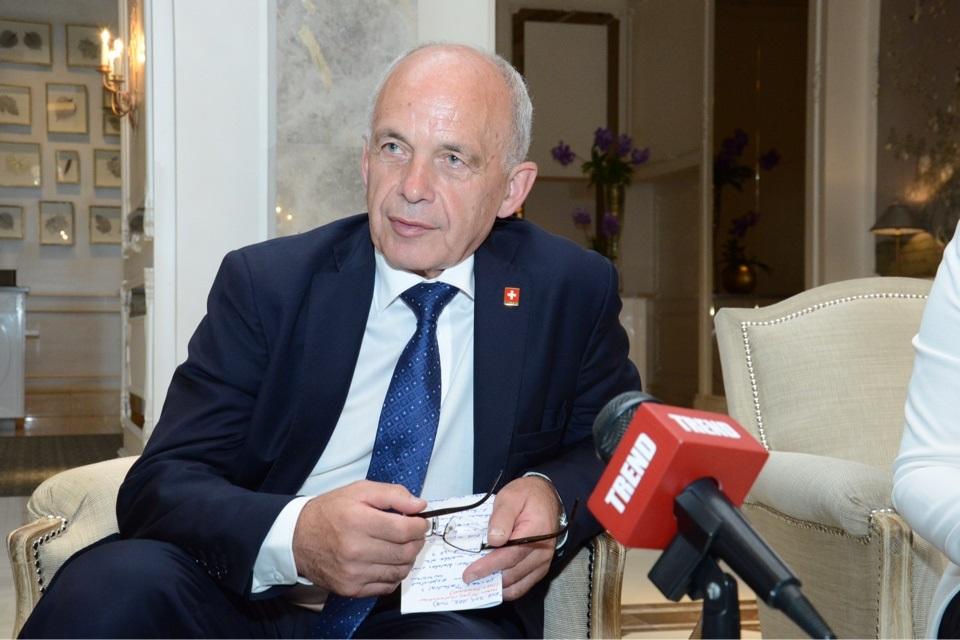 Minister: Switzerland interested in Azerbaijan’s energy industry, tourism, pharmaceutics PHOTO