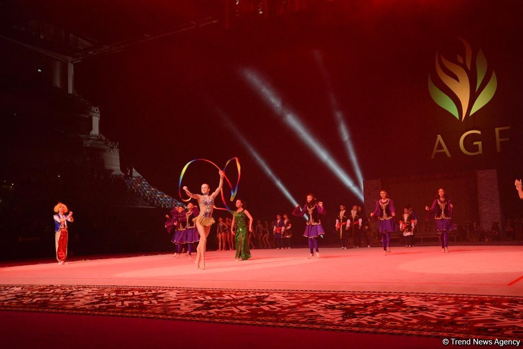 Baku hosts Gala & closing ceremony of FIG World Cup Final in Rhythmic Gymnastics