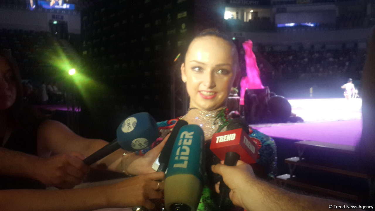 Azerbaijani gymnast shares impressions about FIG World Cup