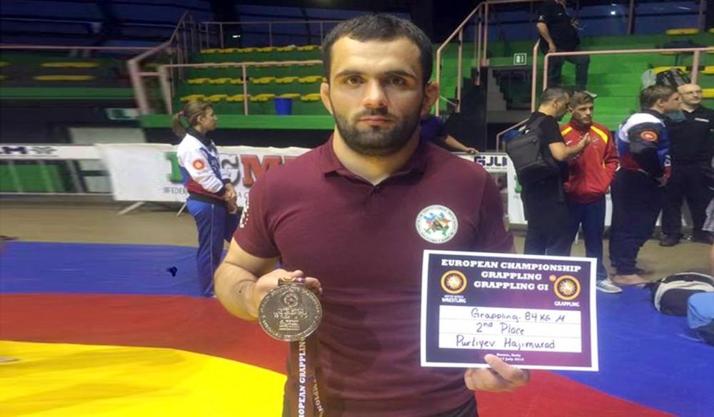 National grappling wrestler wins European silver PHOTO