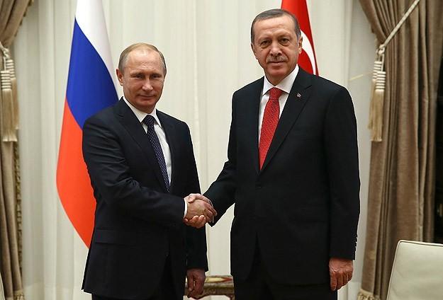 Erdogan, Putin express need for coordination of actions on Syria