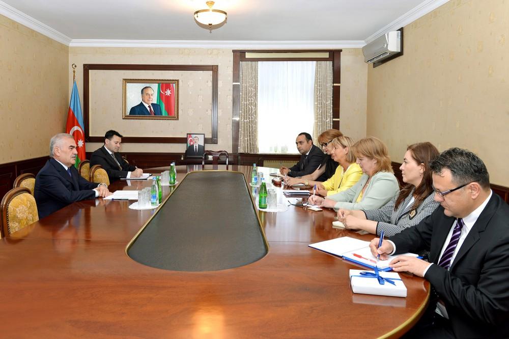 Chairman of Supreme Assembly of Nakhchivan meets Regional Director of IOM