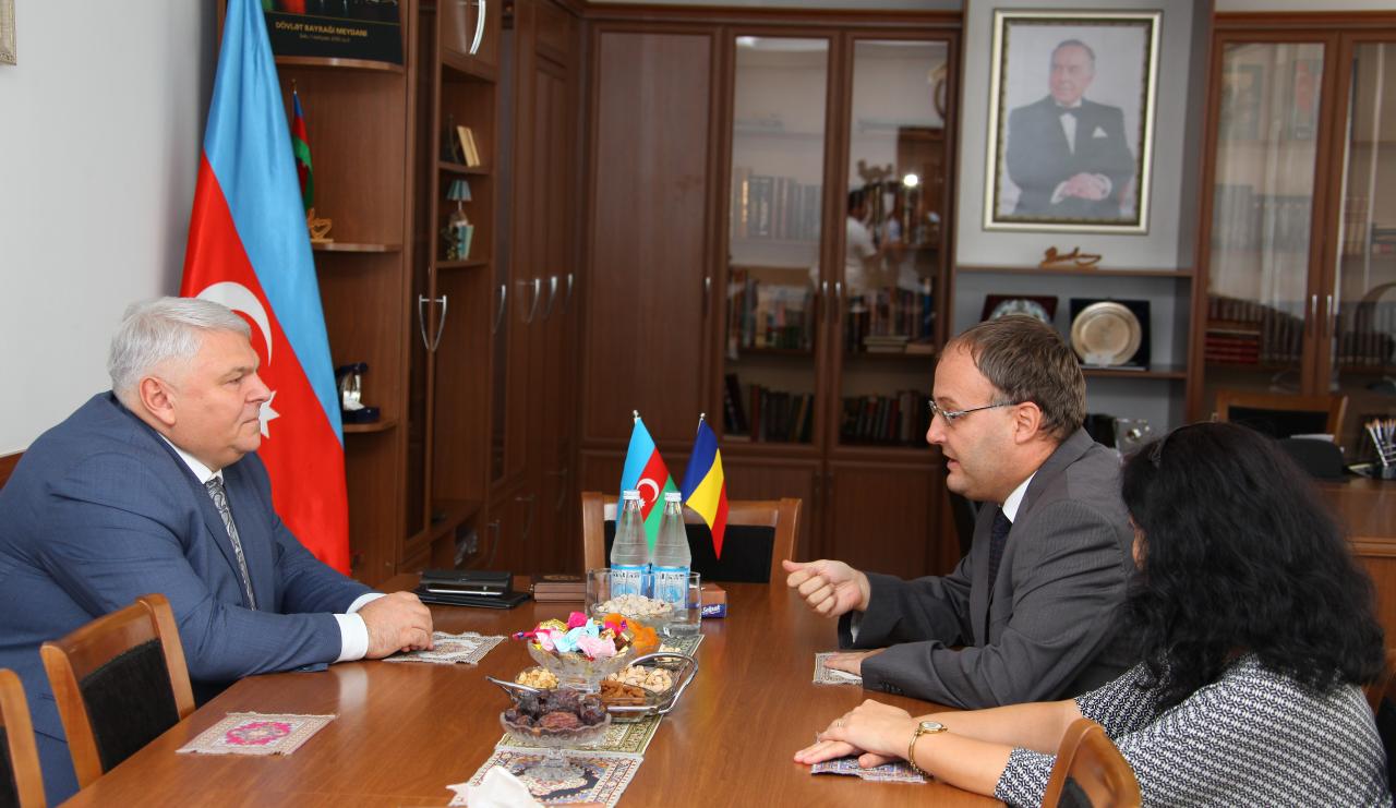 Ambassador of Romania visited Gabala, Sheki