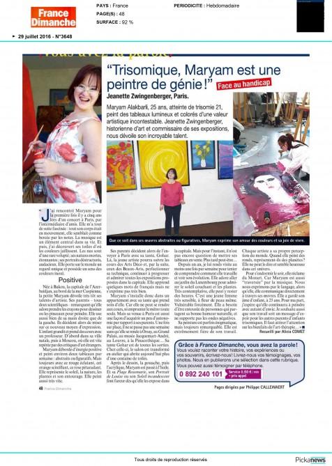 Young Azerbaijani artist in focus of French magazine [ PHOTO] - Gallery Image