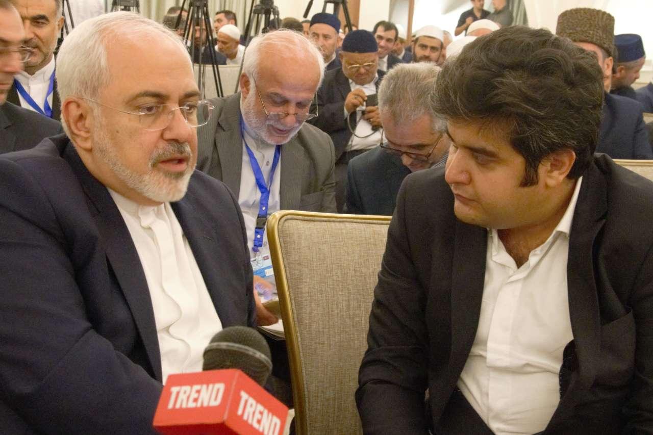 Zarif: Iran's relations with Azerbaijan grew by degrees both during, after nuke talks