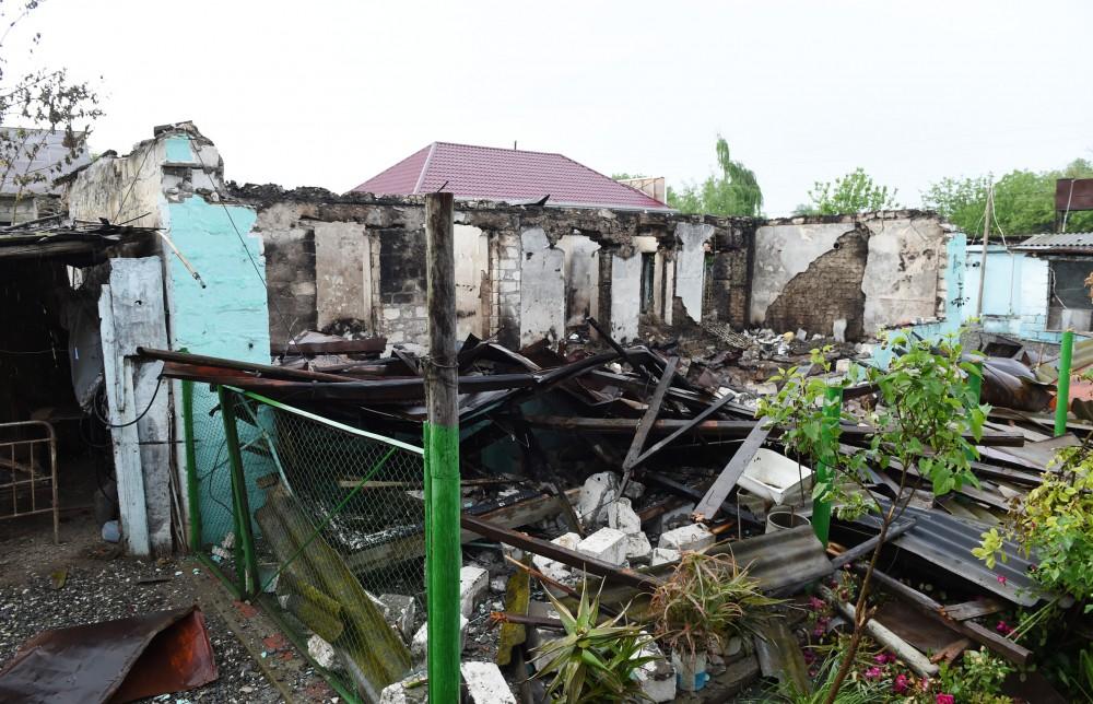 All houses damaged by Armenian provocations in Agdam region restored
