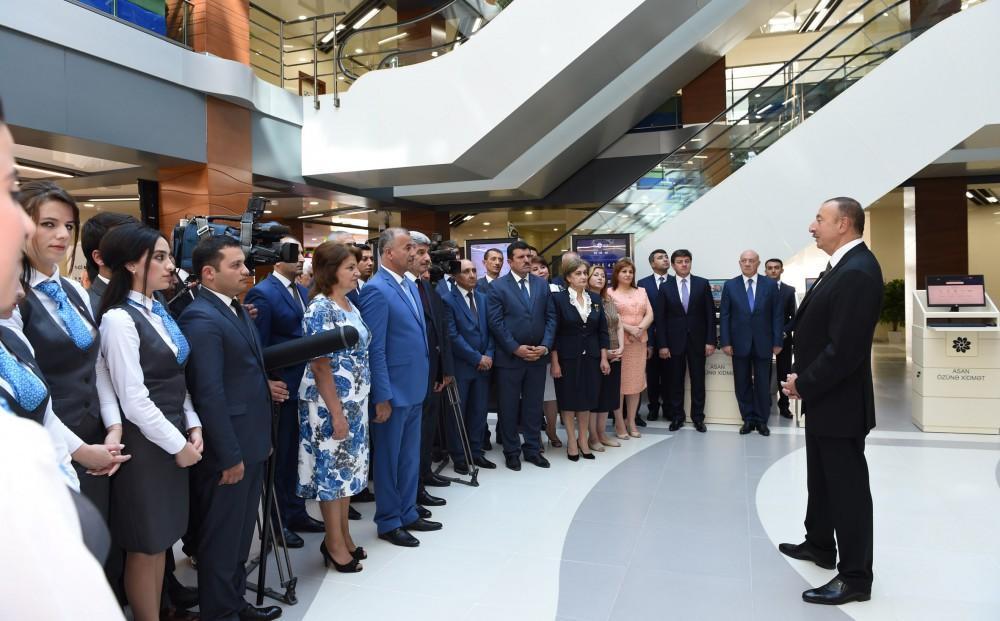 President Aliyev: “ASAN xidmet” – example for each public body
