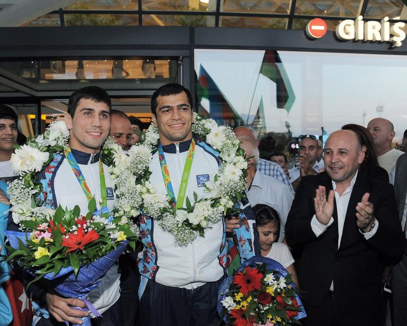 National judokas given heroes’ welcome in Baku - Gallery Image