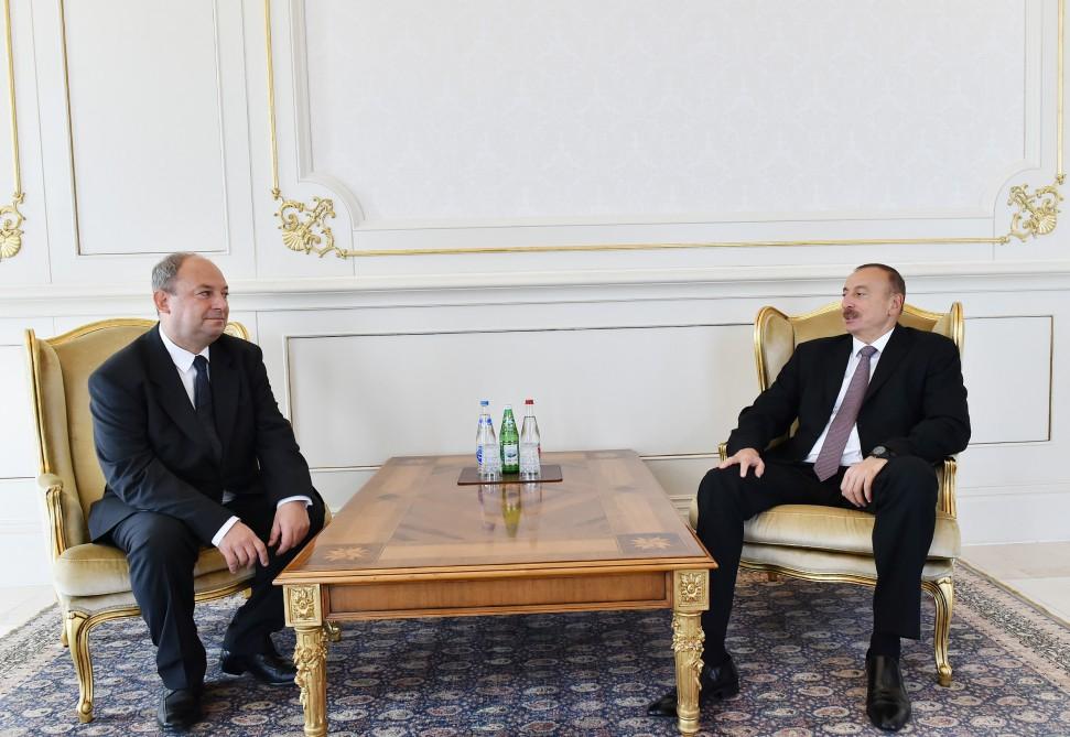 President Aliyev receives credentials of incoming Belgian envoy [ PHOTO]