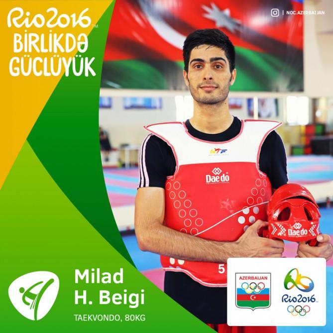 National taekwondo fighter reaches quarterfinal in Rio 2016