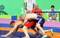 Azerbaijani wrestler in 1/8 finals at Rio 2016