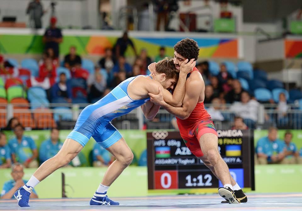 Azerbaijani wrestler Asgarov in finals at Rio 2016