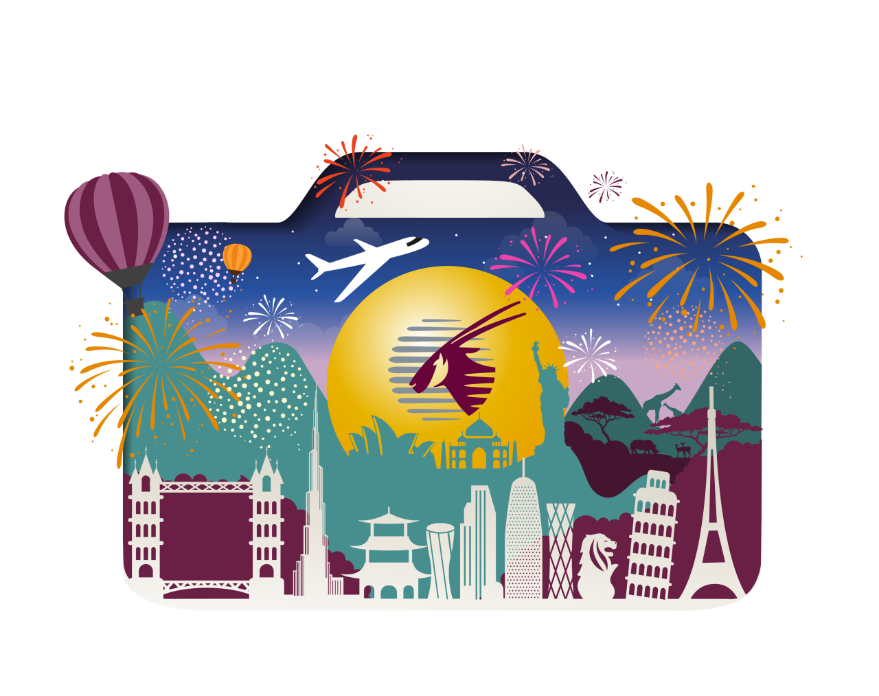 Qatar Airways inspires world explorers to live their dreams with spectacular travel festival deals
