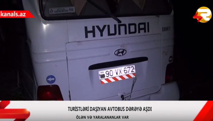 Bus with Arab tourists crashes in Azerbaijan [PHOTO]