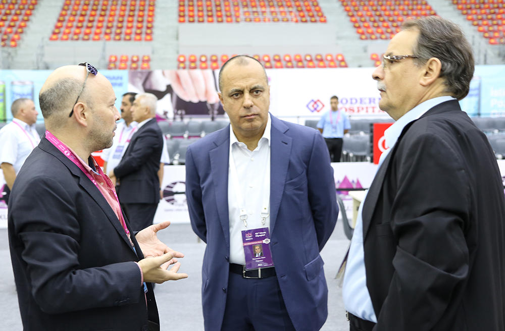 Sports officials’ meet with national chess team prior to Baku Olympiad [PHOTO] - Gallery Image