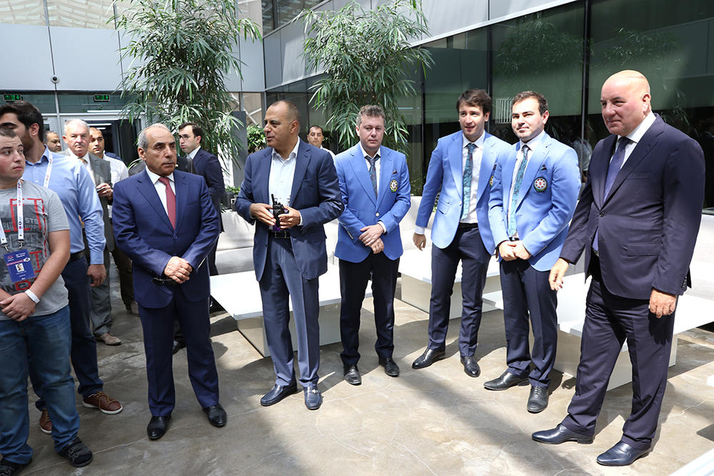 Sports officials’ meet with national chess team prior to Baku Olympiad [PHOTO] - Gallery Image