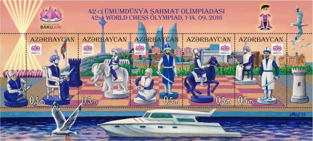Postage stamps dedicated to42nd World Chess Olympiad released