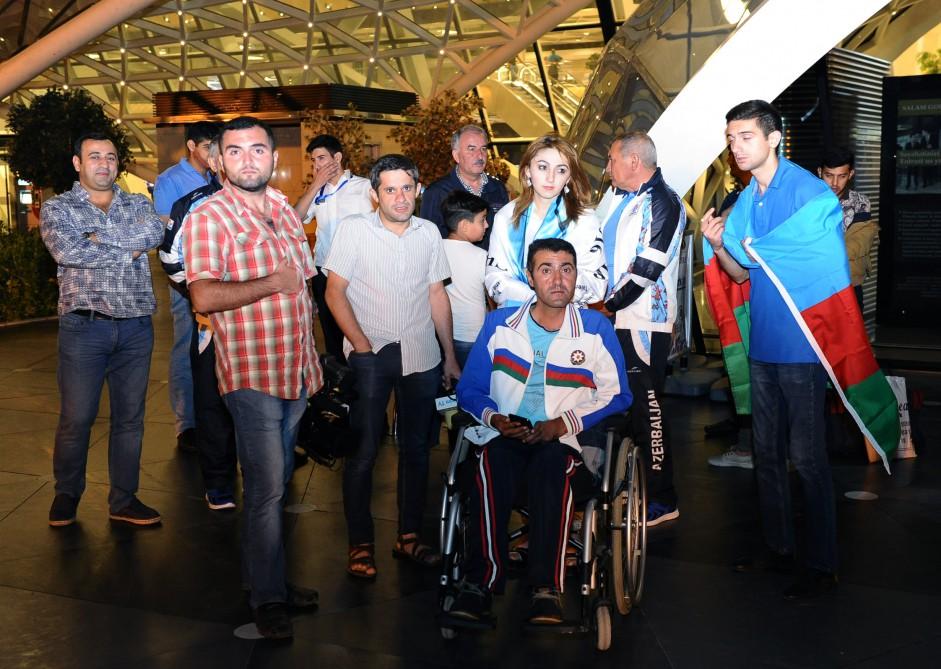 Azerbaijani Paralympic team leaves for Rio [PHOTO]