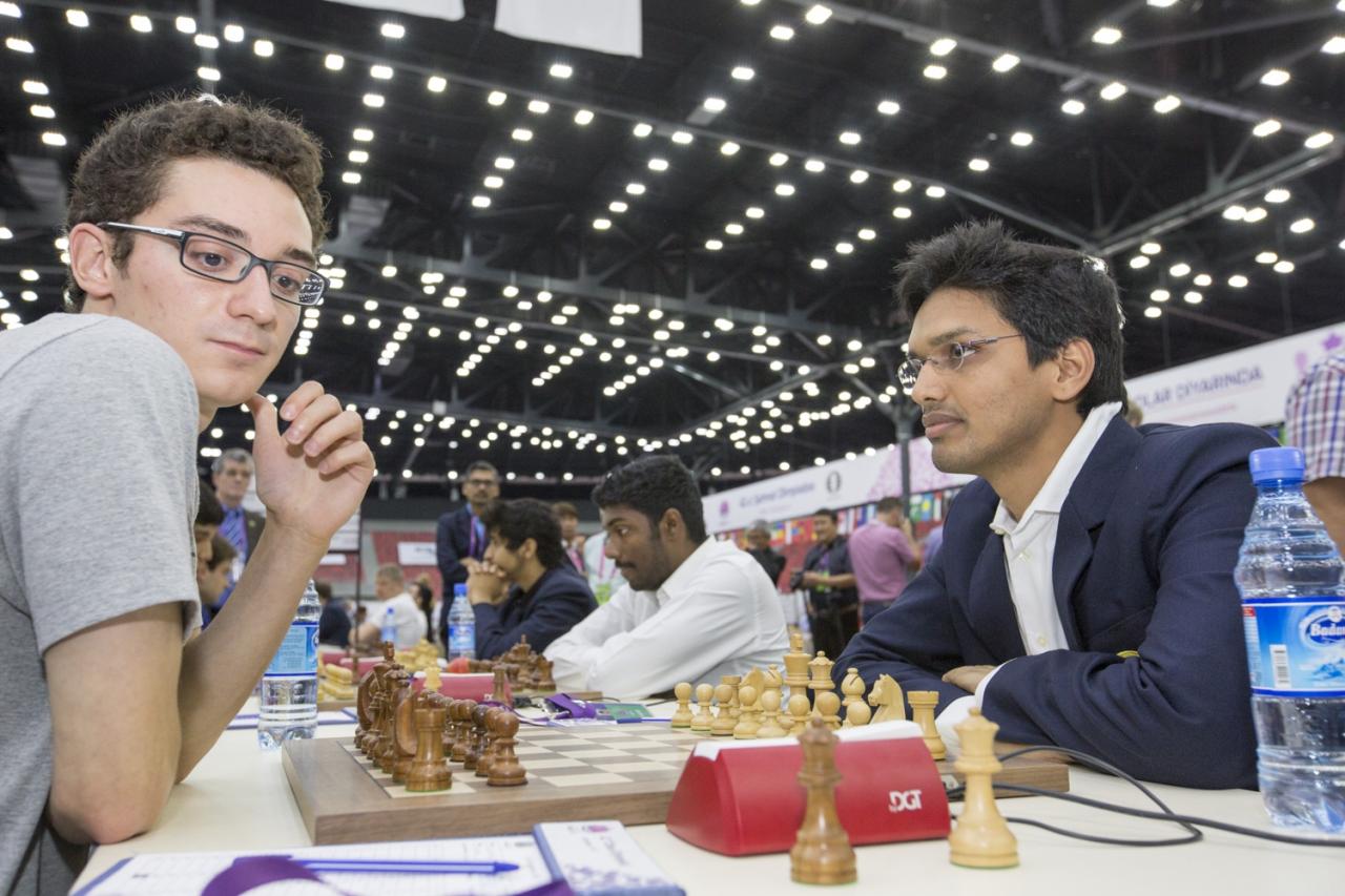 World Chess Olympiad - Round 7 Highlights [PHOTO]