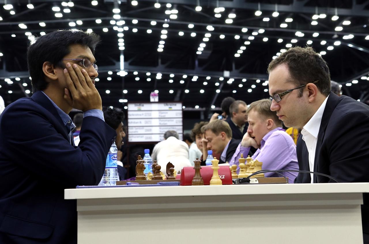 World Chess Olympiad - Round 9 Highlights PHOTO