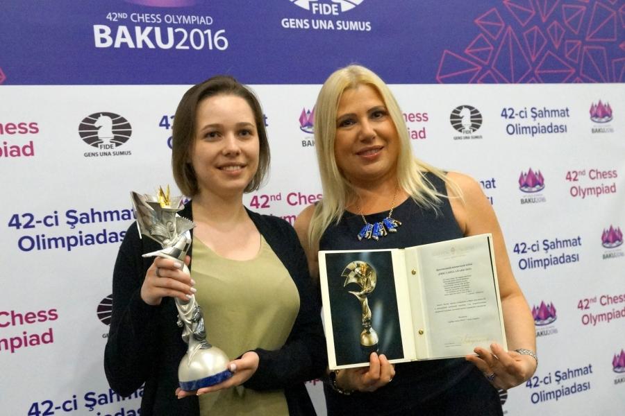 Mariya Muzychuk: Our goal is to be among prize winners PHOTO