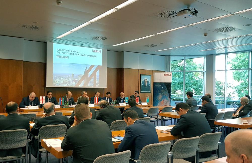"Trans-Caspian East-West Trade and Transit Corridor" Forum held in Vienna [PHOTO]
