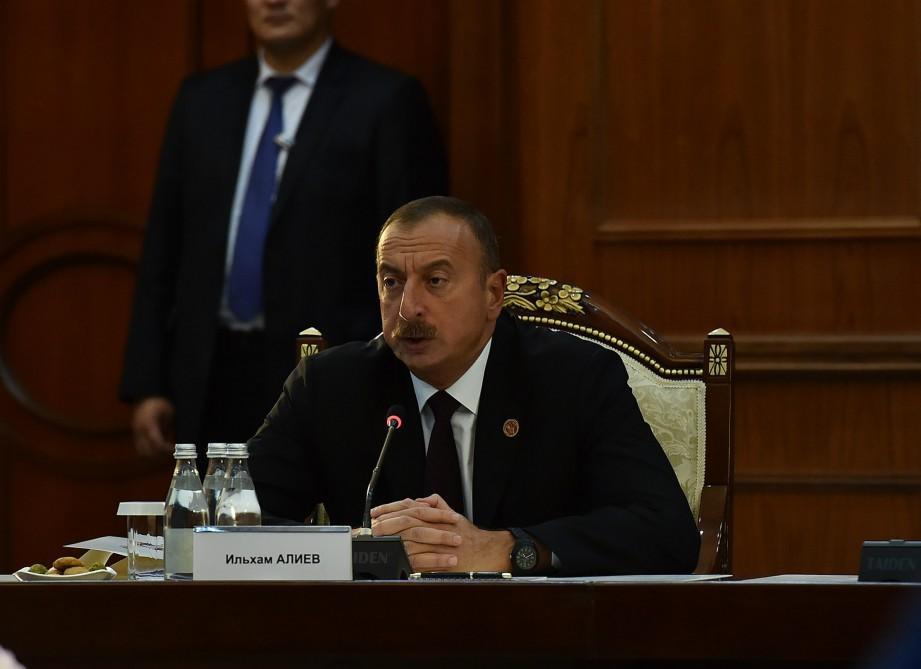 President Aliyev’s solid and tough answer to Armenian president’s provocative speech [UPDATE]