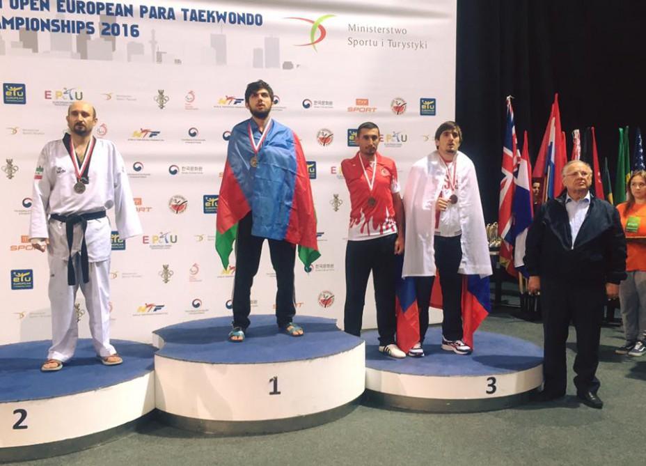 Azerbaijani Para-Taekwondo fighters win nine European medals [PHOTO]