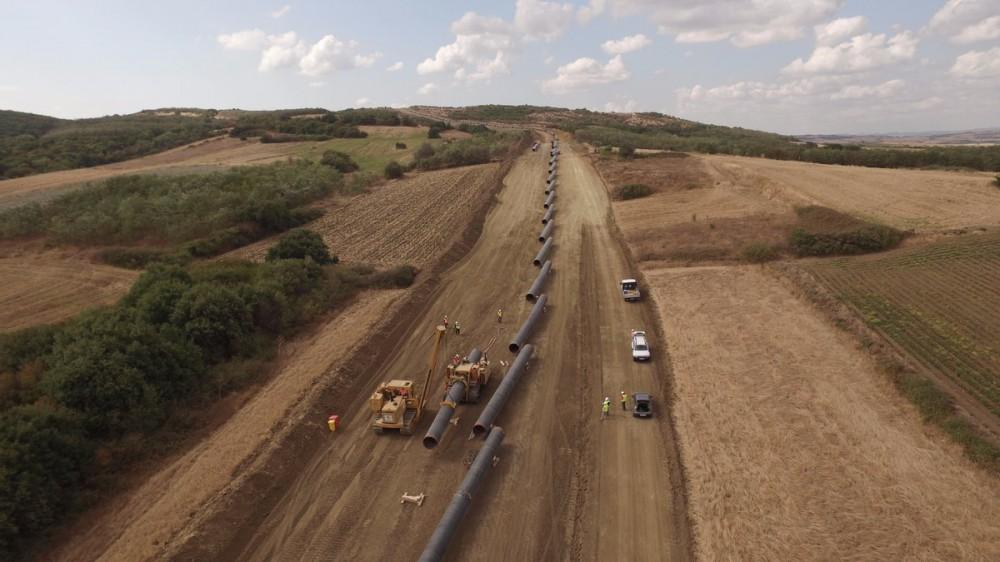 TAP: Over 17km line pipes strung & 5km welded along the pipeline route
