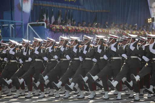 Military parade held in Iran