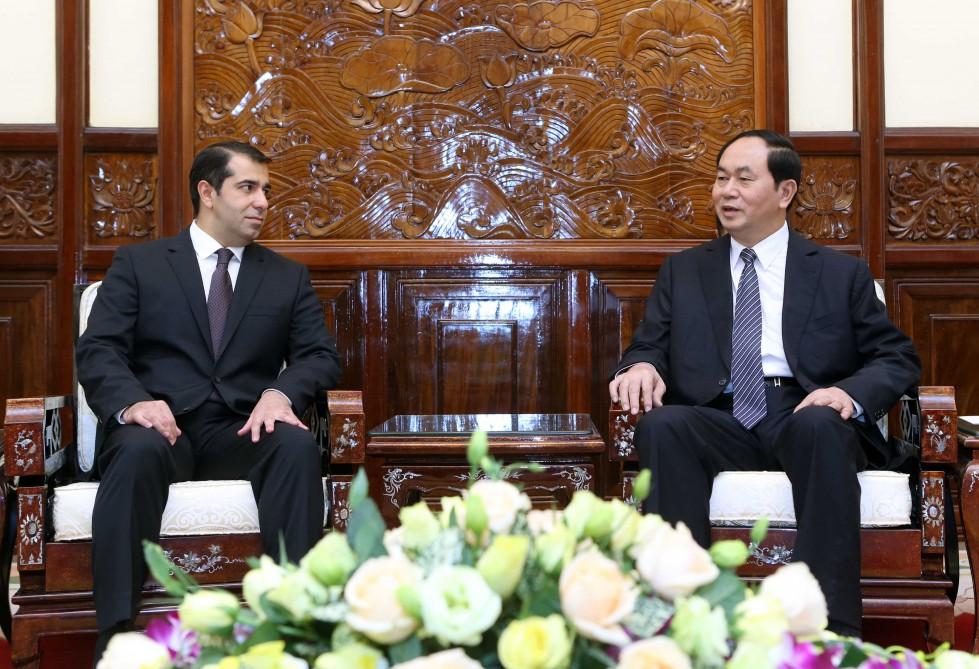 Vietnamese President hails cooperation with Azerbaijan [PHOTO]