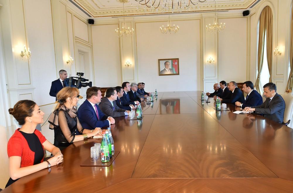 Ilham Aliyev received PACE Referendum Assessment Mission [ PHOTO ]