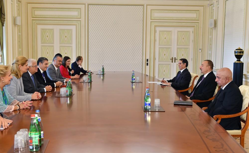 Ilham Aliyev receives delegation of European People’s Party [PHOTO/UPDATE]