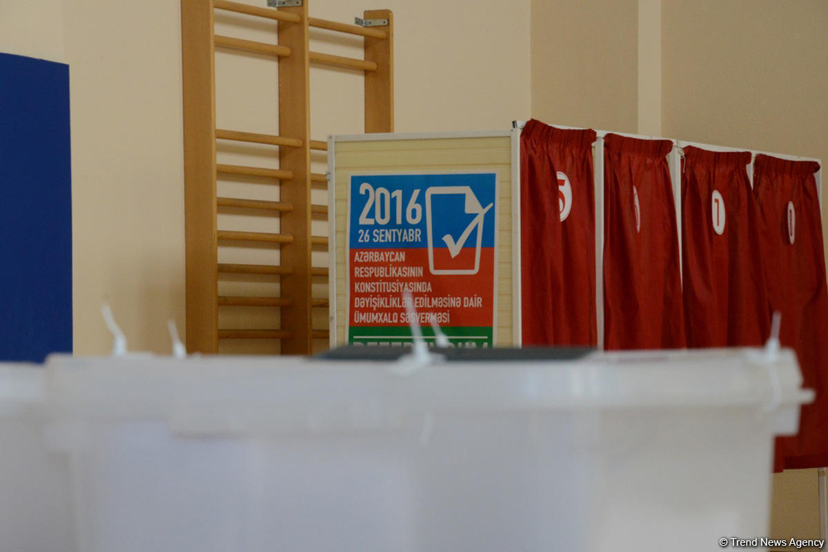 Referendum in Azerbaijan: Voter turnout at 63.6% as of 17:00