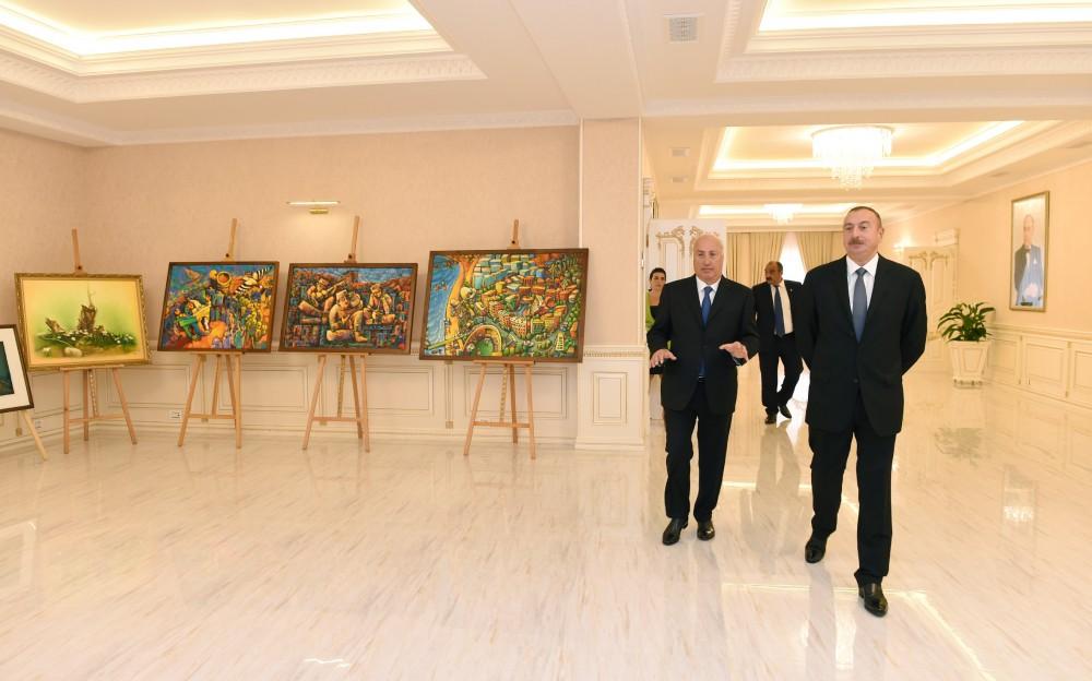 President Ilham Aliyev viewed newly renovated facilities in Sumgayit [UPDATE / PHOTO]
