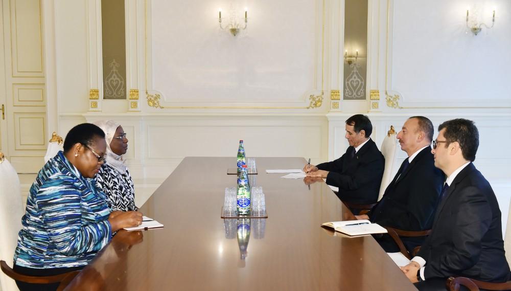 President  Aliyev received African Union Commissioner for Political Affairs [PHOTO]