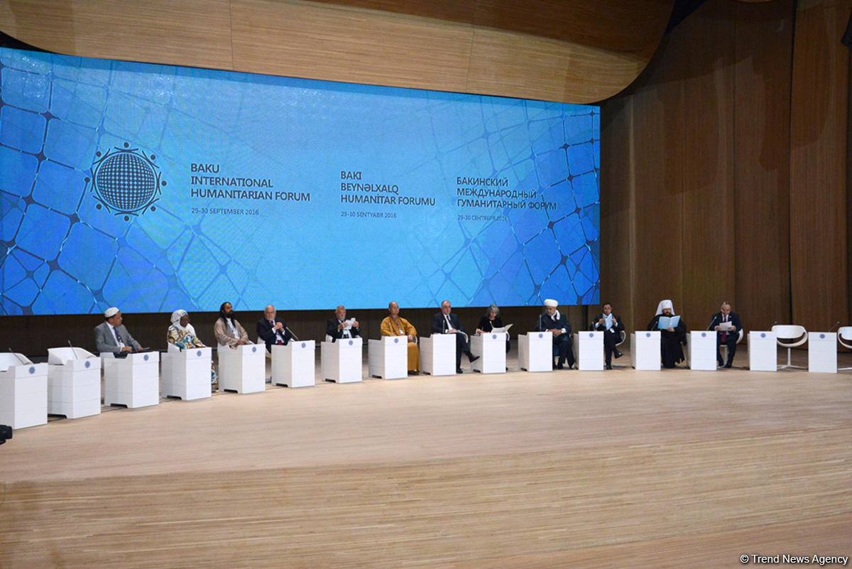 Baku Forum underway at Heydar Aliyev Center [PHOTO]