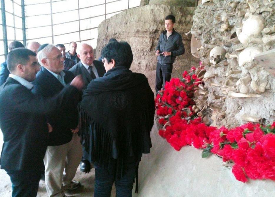 Associate Dean of Simon Wiesenthal Center visits Genocide Memorial Complex