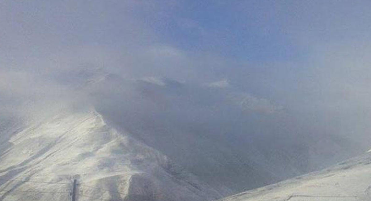 Shahdag sees snowfall