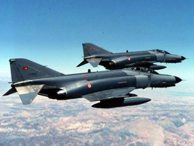 Turkish air force continues operations in northern Iraq
