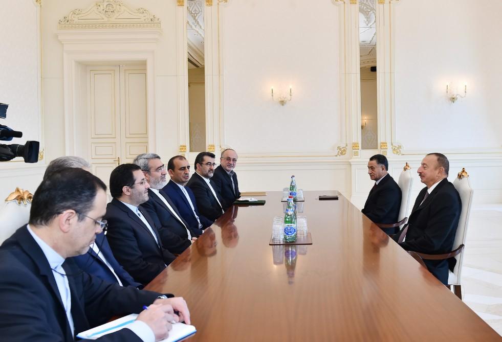 President Aliyev receives Iranian minister