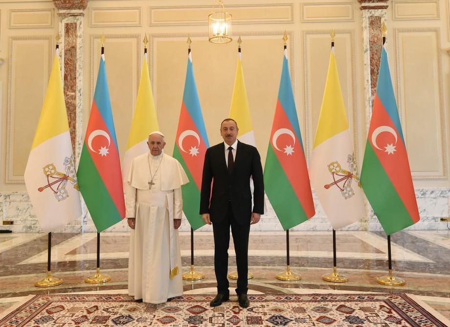 Ilham Aliyev: Pope’s visit crucial for dialogue among civilizations [UPDATE]